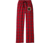 Maryland Black Bears Women's Flannel Plaid Pant