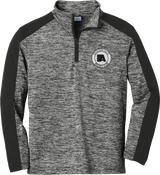 Aspen Aviators Youth PosiCharge  Electric Heather Colorblock 1/4-Zip Pullover
